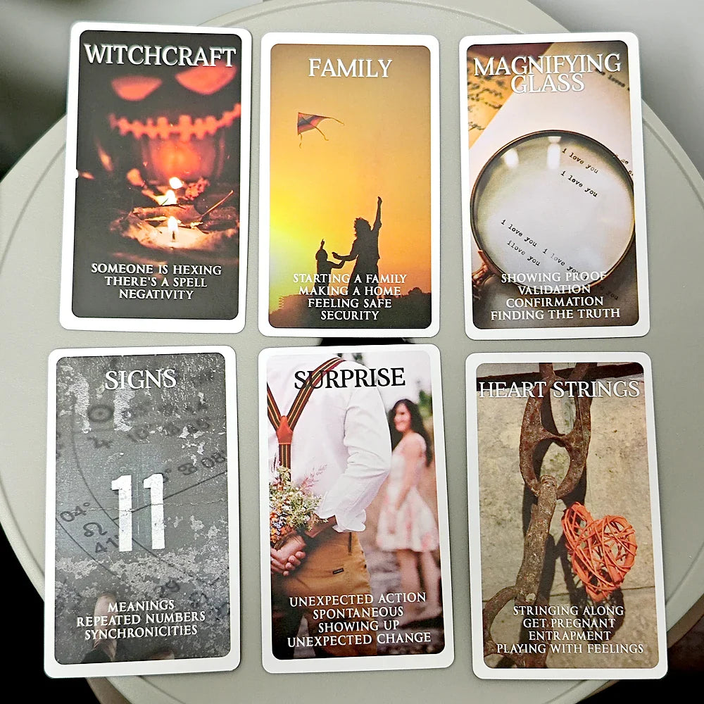 Mystic Black Rose Oracle Deck For Divination And Insight