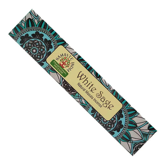 Purifying White Sage Incense From Namaste India 15g