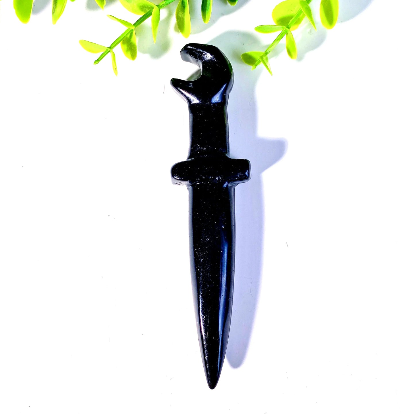 Ritual Crystal Athames for Wiccan Energy and Protection