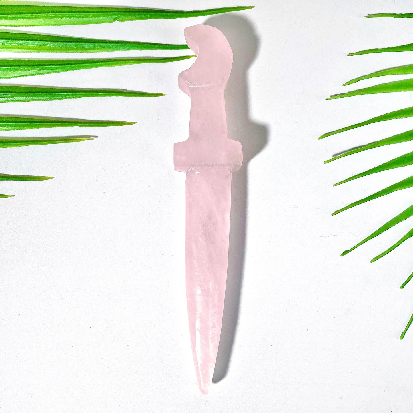 Ritual Crystal Athames for Wiccan Energy and Protection