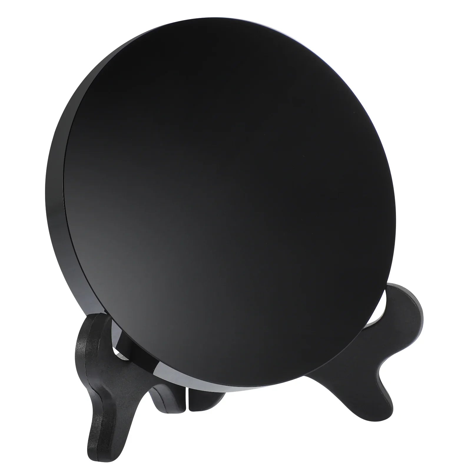Black Obsidian Scrying Mirror for Divination Insight