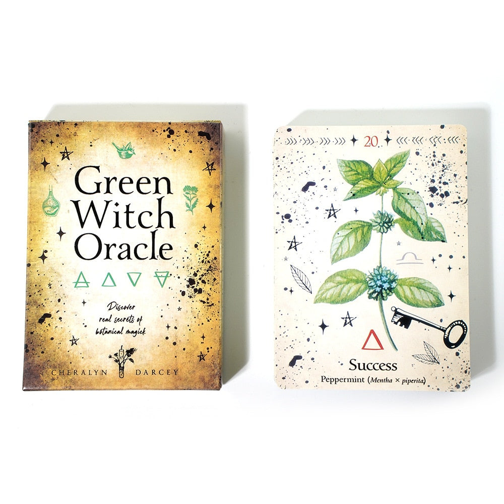 Green Witch Oracle Deck for Botanical Magick Healing