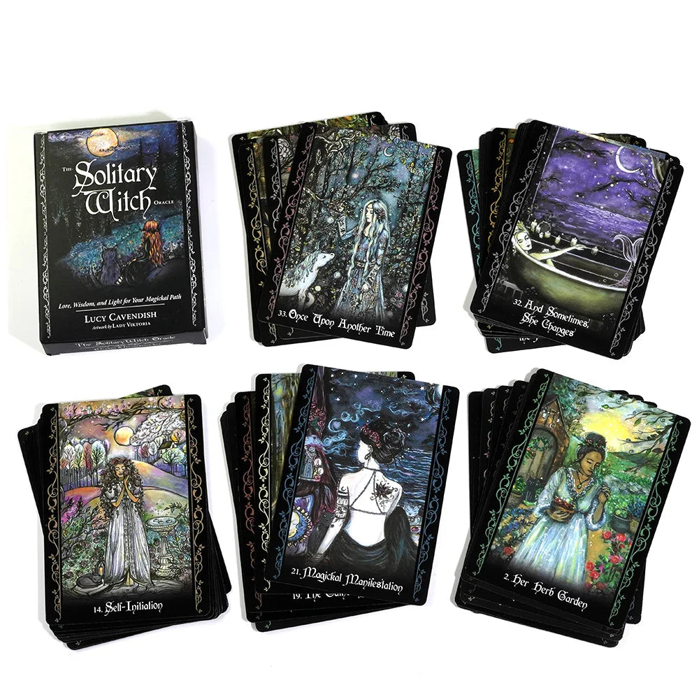 The Solitary Witch Oracle Deck for Guidance and Healing