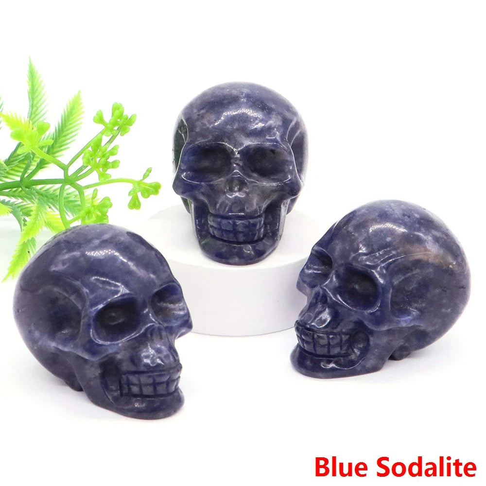 Premium Healing Crystal Skulls for Protection Energy