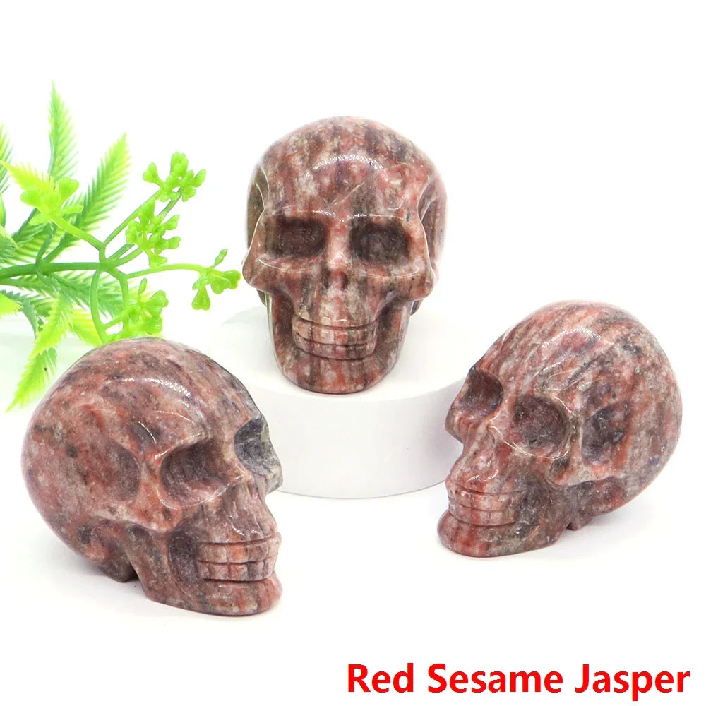 Premium Healing Crystal Skulls for Protection Energy