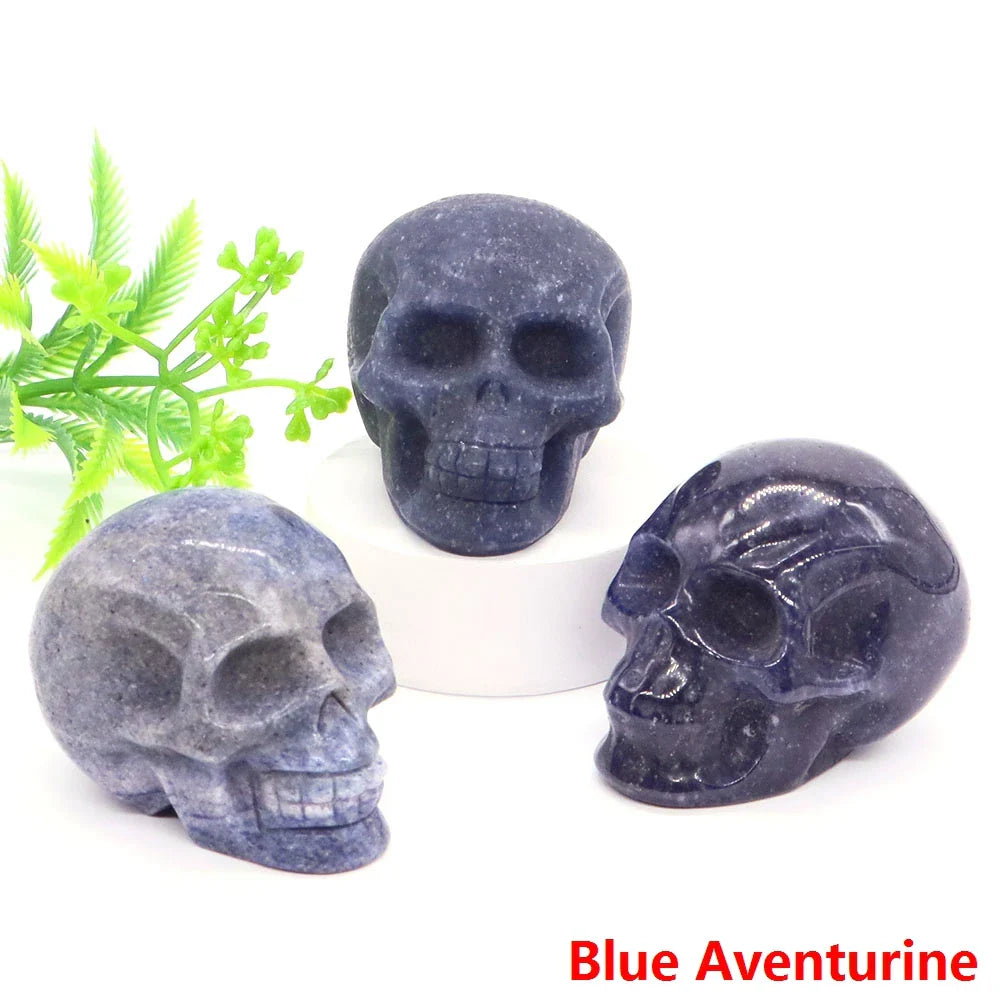 Premium Healing Crystal Skulls for Protection Energy