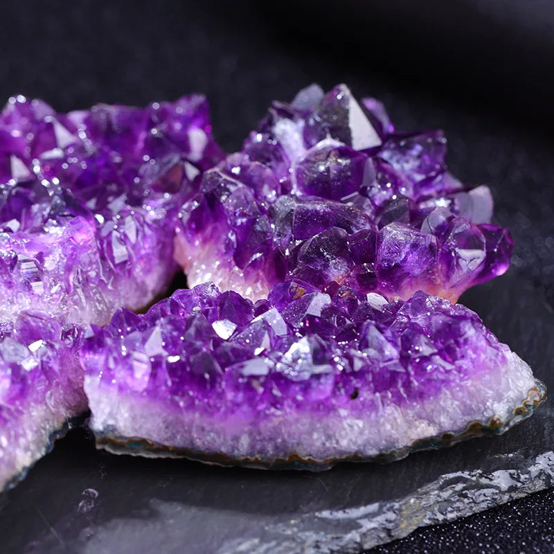 Amethyst Geode Clusters Healing Crystal for Anxiety Relief