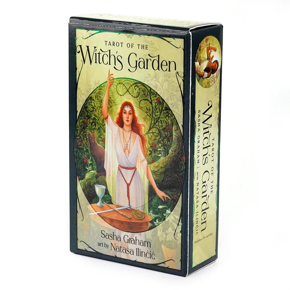 Mystical Tarot Of The Witch's Garden Deck For Manifestation