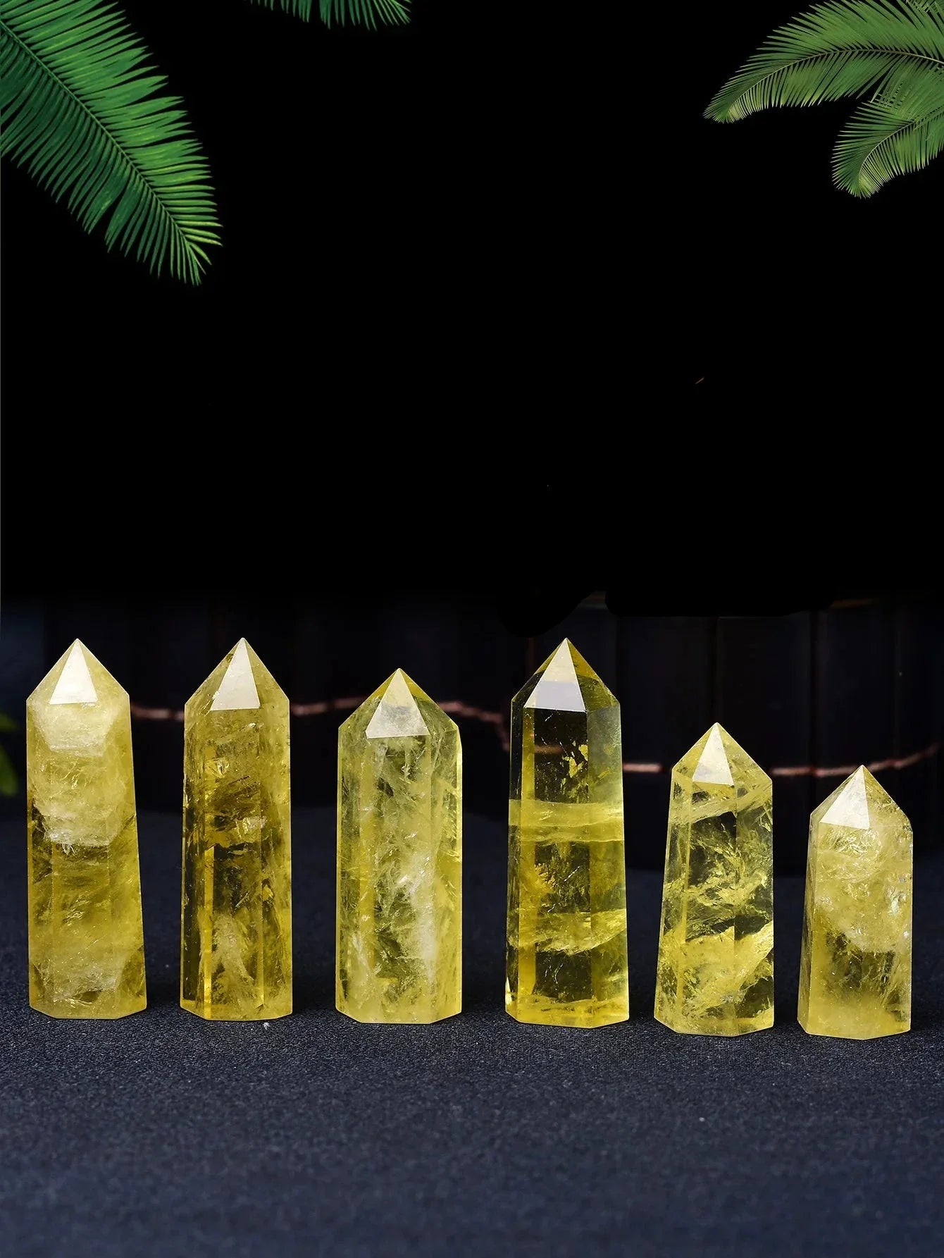 Citrine Tower Obelisk Crystal for Abundance and Protection