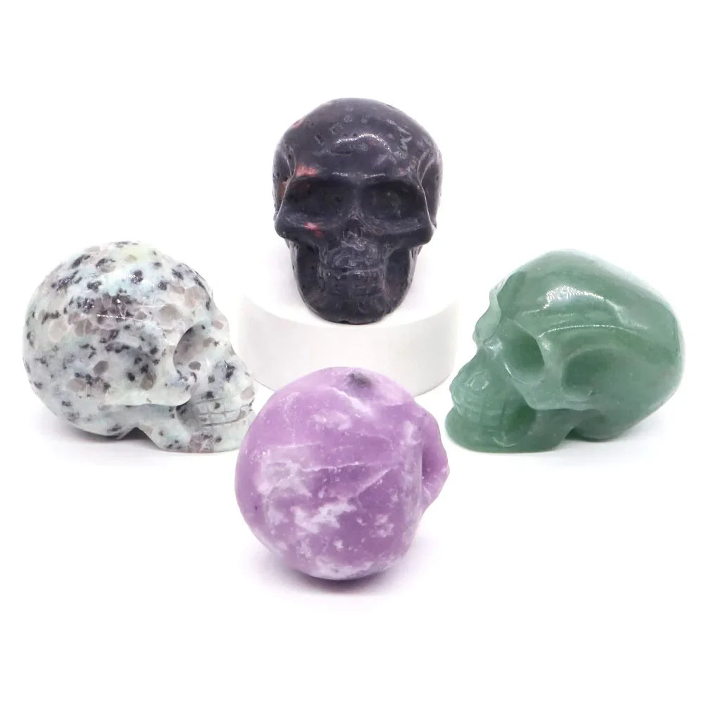 Premium Healing Crystal Skulls for Protection Energy