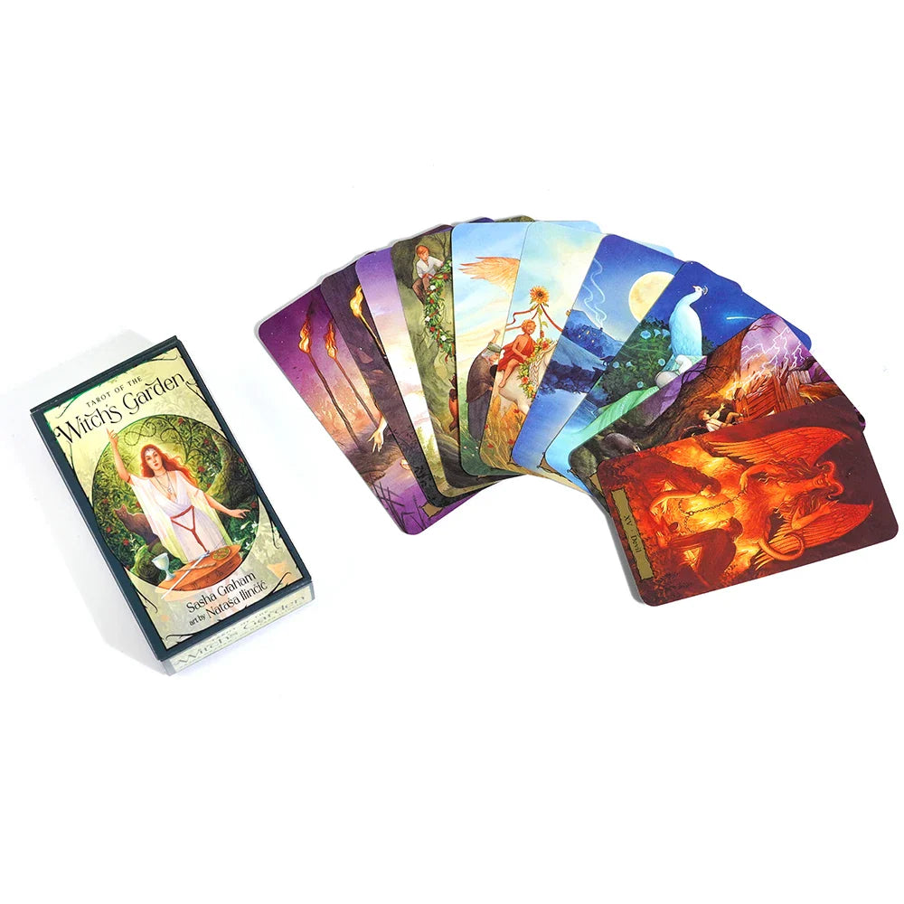 Mystical Tarot Of The Witch's Garden Deck For Manifestation