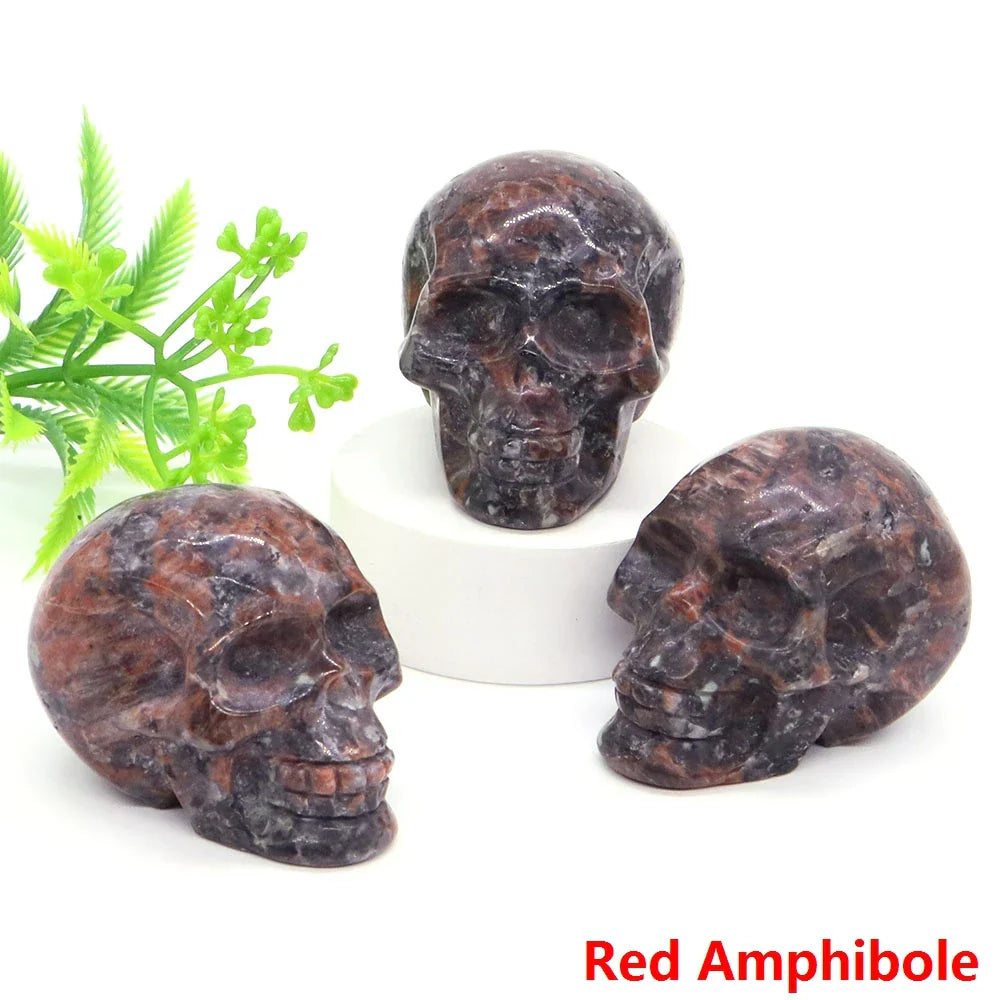 Premium Healing Crystal Skulls for Protection Energy