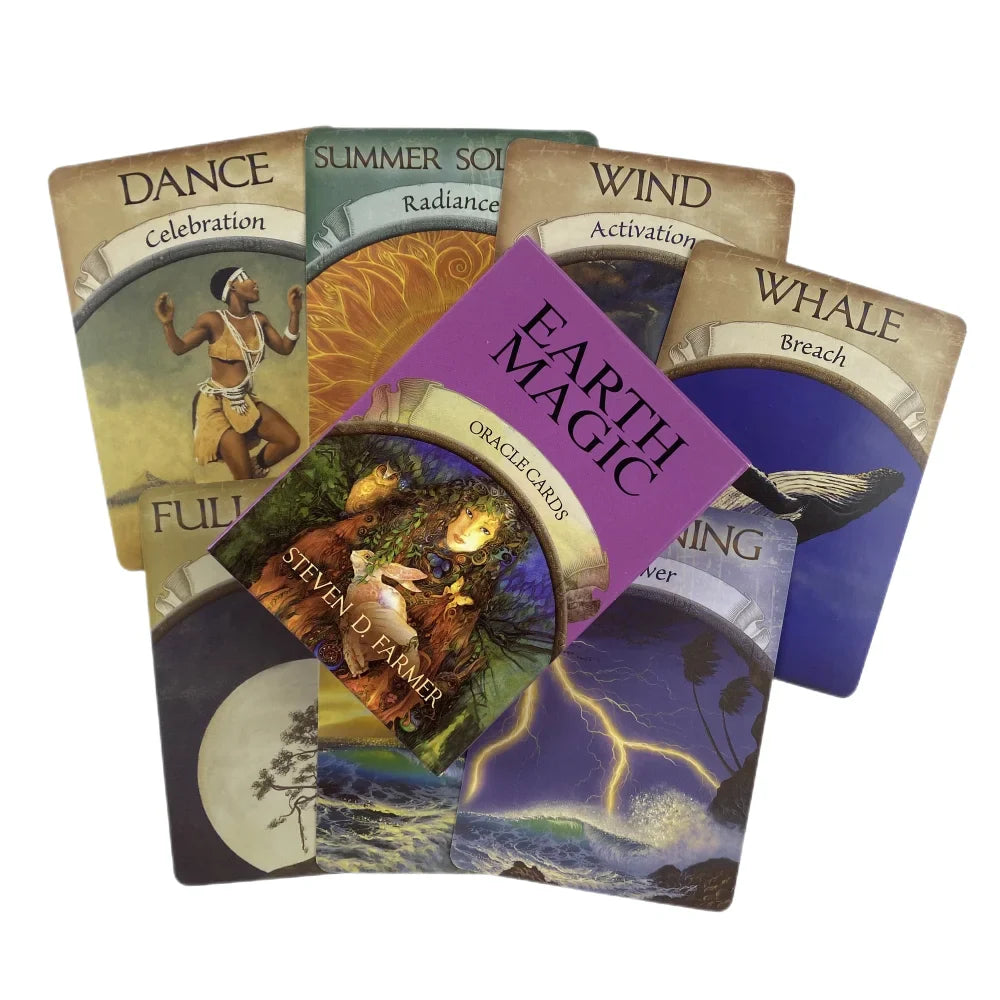 Earth Magic Oracle Deck For Spiritual Healing And Guidance