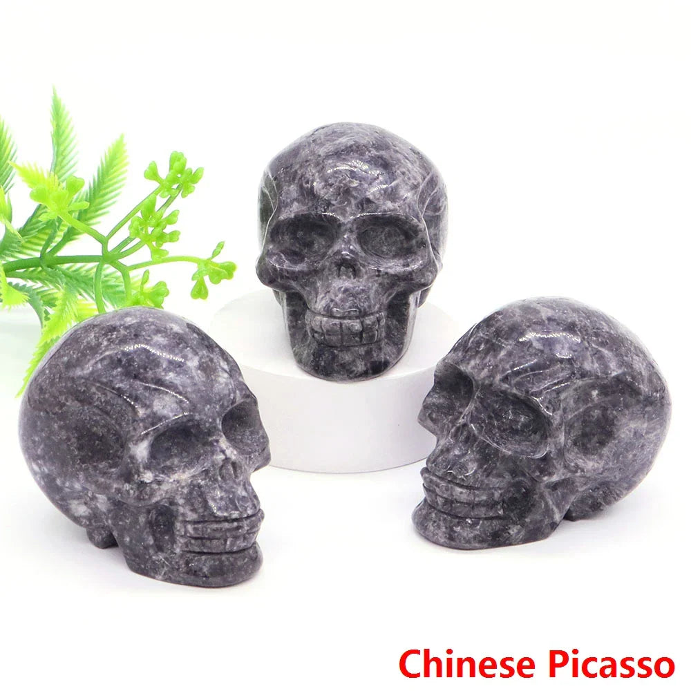 Premium Healing Crystal Skulls for Protection Energy