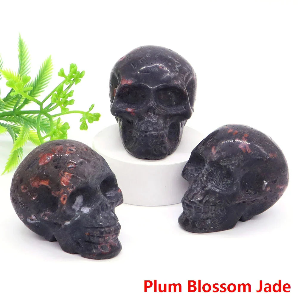 Premium Healing Crystal Skulls for Protection Energy