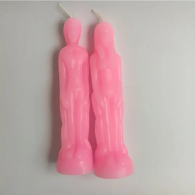 Female Male Figurine Ritual Candles in Assorted Colors