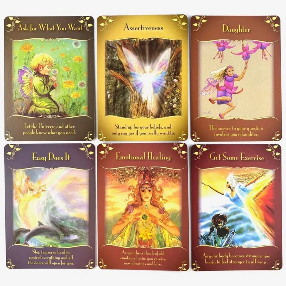 Magical Fairies Oracle Cards for Healing and Love Guidance