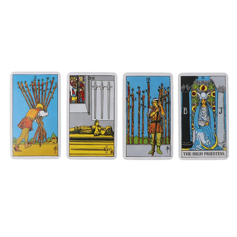 Rider Waite Tarot Deck for Divination and Reading