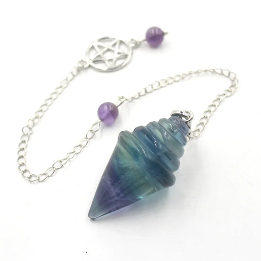 Pentacle Crystal Pendulums for Healing and Divination