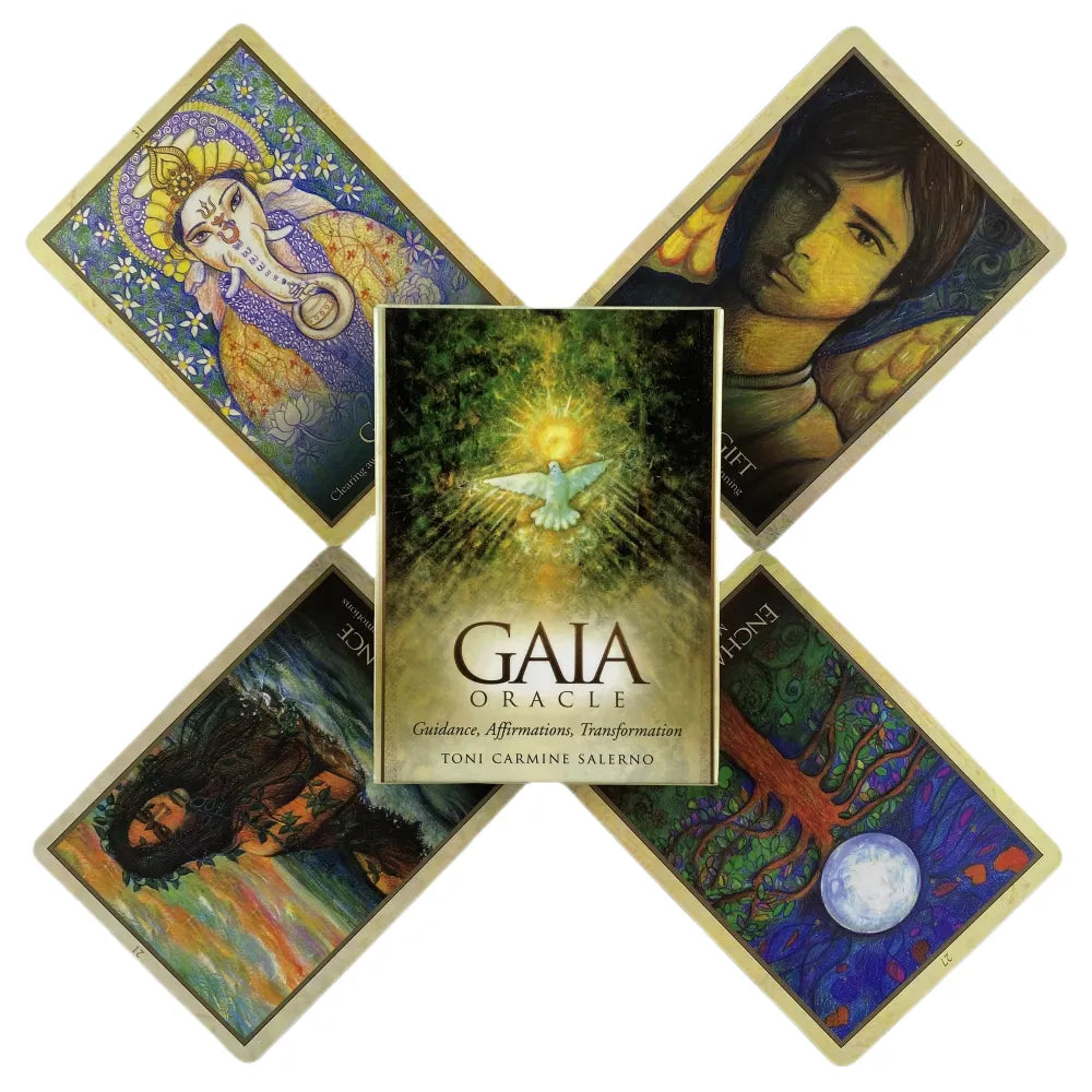 Gaia Healing Oracle Card Deck for Guidance and Love