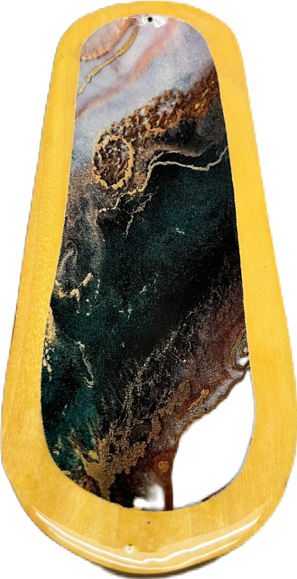 Handmade Wooden Incense Burner Boat for Aromatherapy