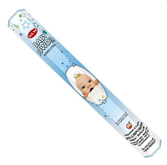 Soothing Baby Powder Incense Sticks for Calm Meditation and Relaxation at Mystics Vibe