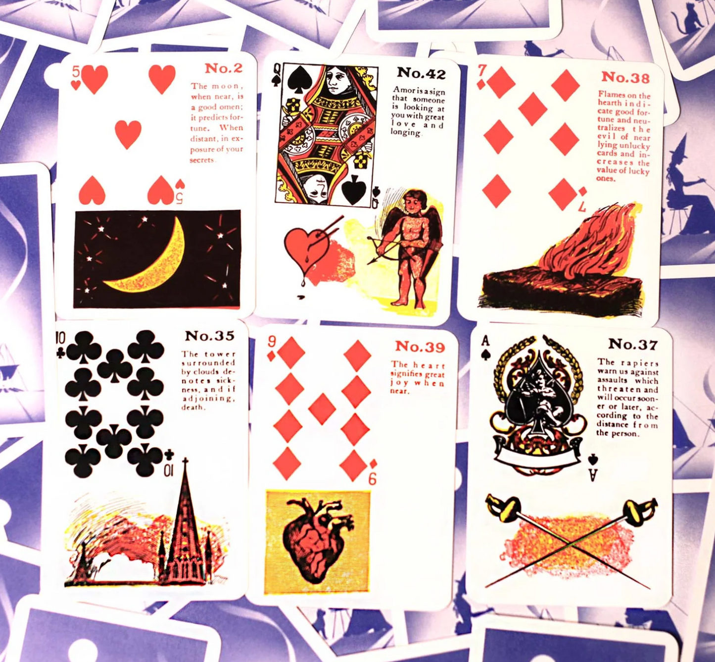 Gypsy Witch Fortune Telling Cards Divination Deck