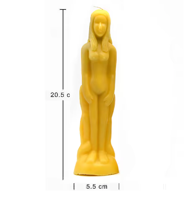 Female Male Figurine Ritual Candles in Assorted Colors