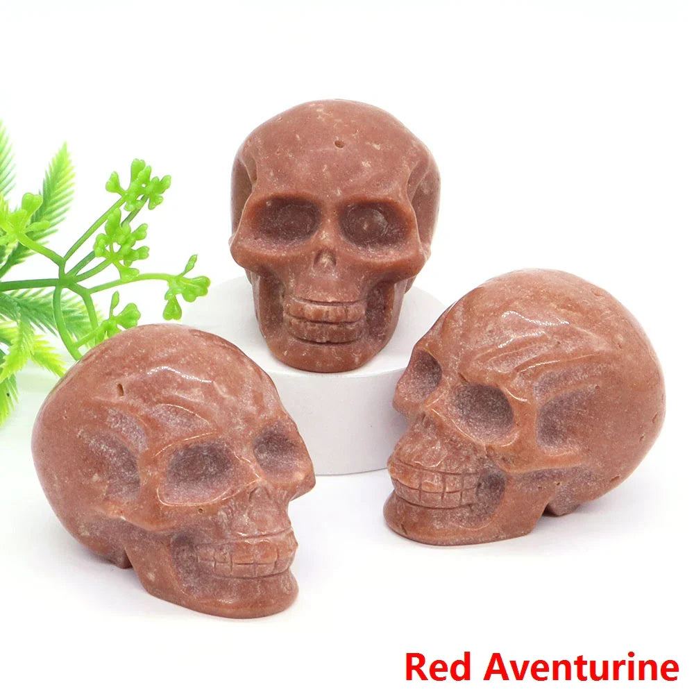 Premium Healing Crystal Skulls for Protection Energy