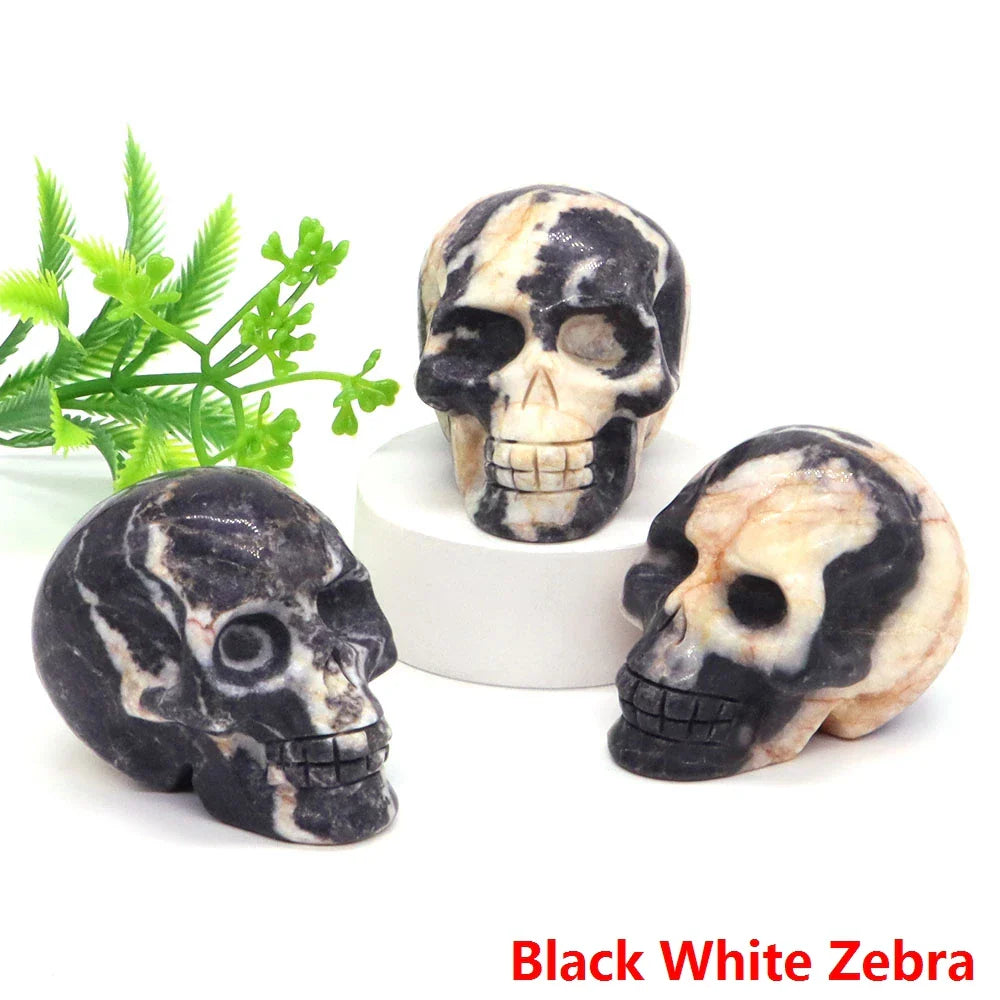 Premium Healing Crystal Skulls for Protection Energy