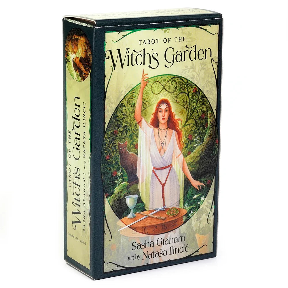 Mystical Tarot Of The Witch's Garden Deck For Manifestation