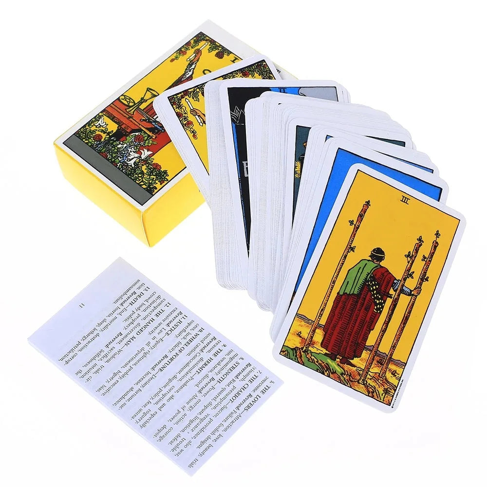 Rider Waite Tarot Deck for Divination and Reading
