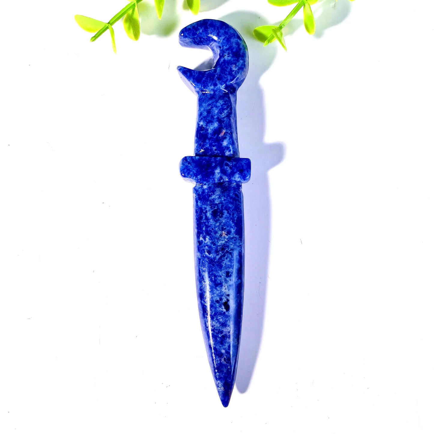 Ritual Crystal Athames for Wiccan Energy and Protection