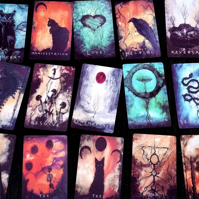 Empowering Spirits and Shadows Oracle Deck for Rituals