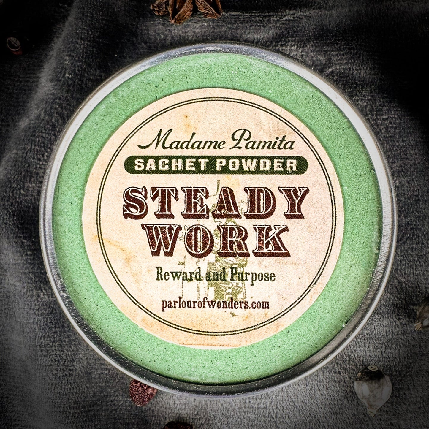 Steady Work Sachet Powder by Madame Pamita