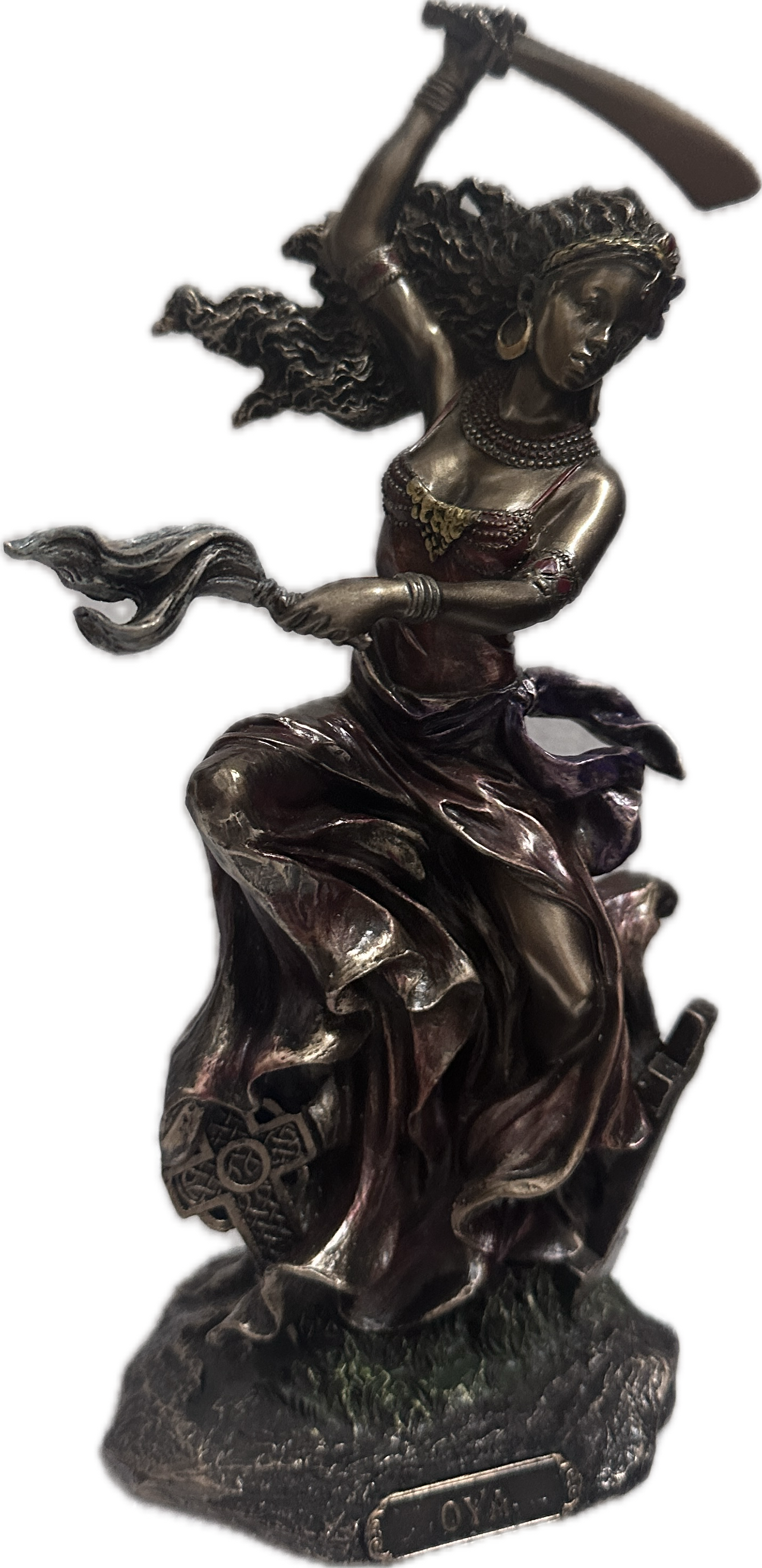 Oya Goddess of Wind, Storm and Transformation (Dancing)