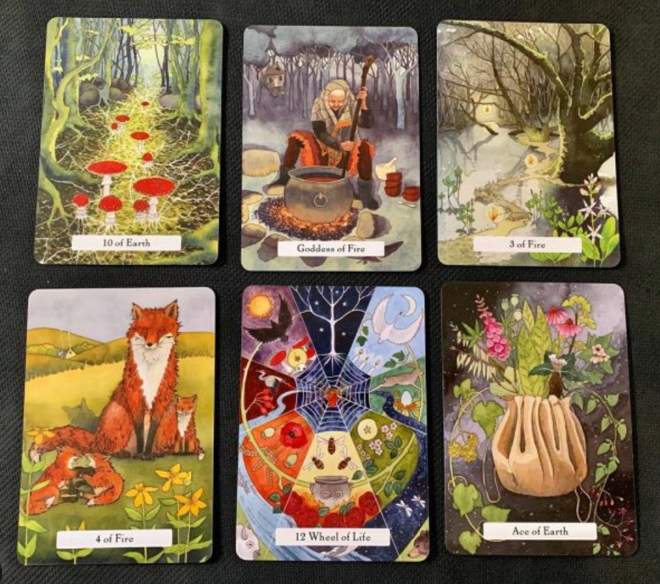 Empowering Witches' Wisdom Tarot Deck Spiritual Guide