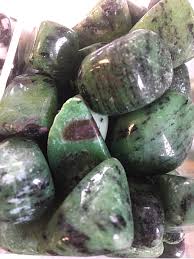 Ruby Zoisite Tumble Crystal For Abundance And Healing