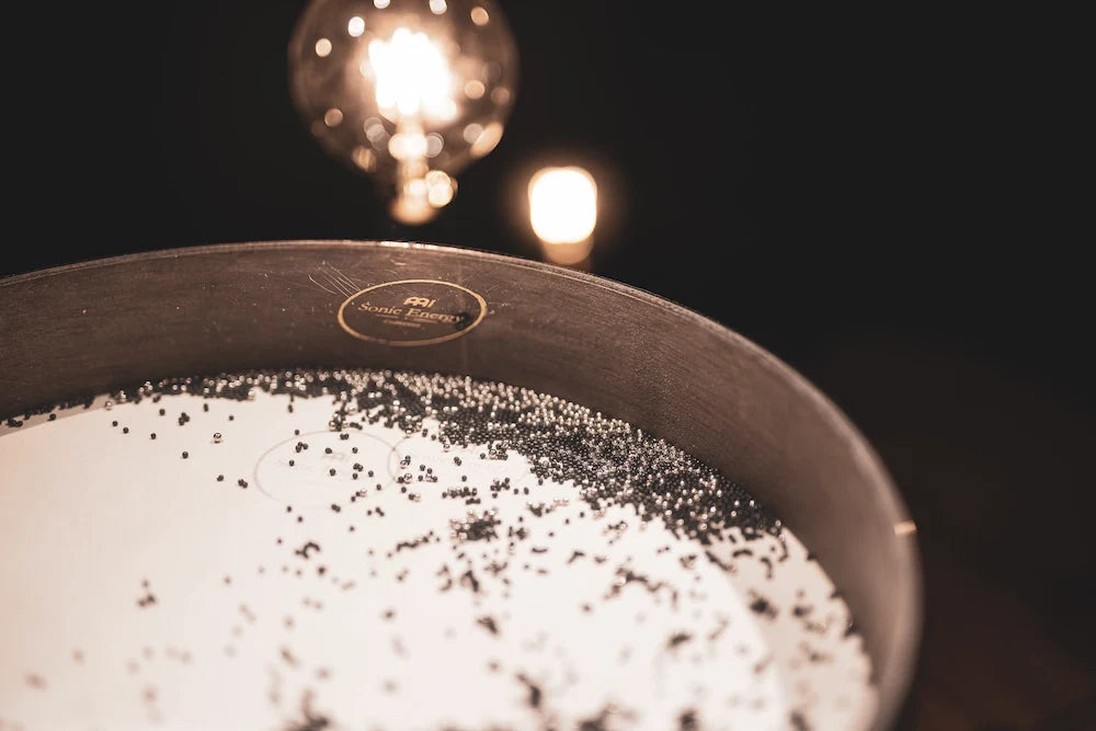 16" Wave / Ocean Drum, Walnut Brown