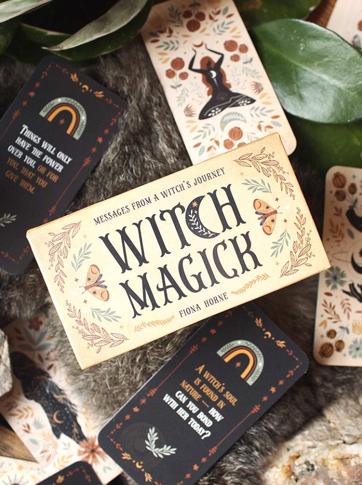 Mystical Witch Magick Oracle Deck For Daily Guidance