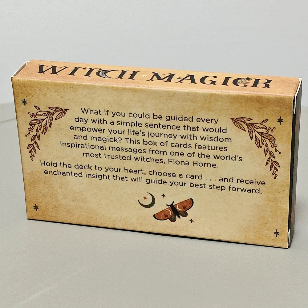 Mystical Witch Magick Oracle Deck For Daily Guidance