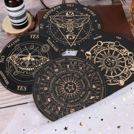 Wooden Divination Pendulum Boards For Mystic Guidance