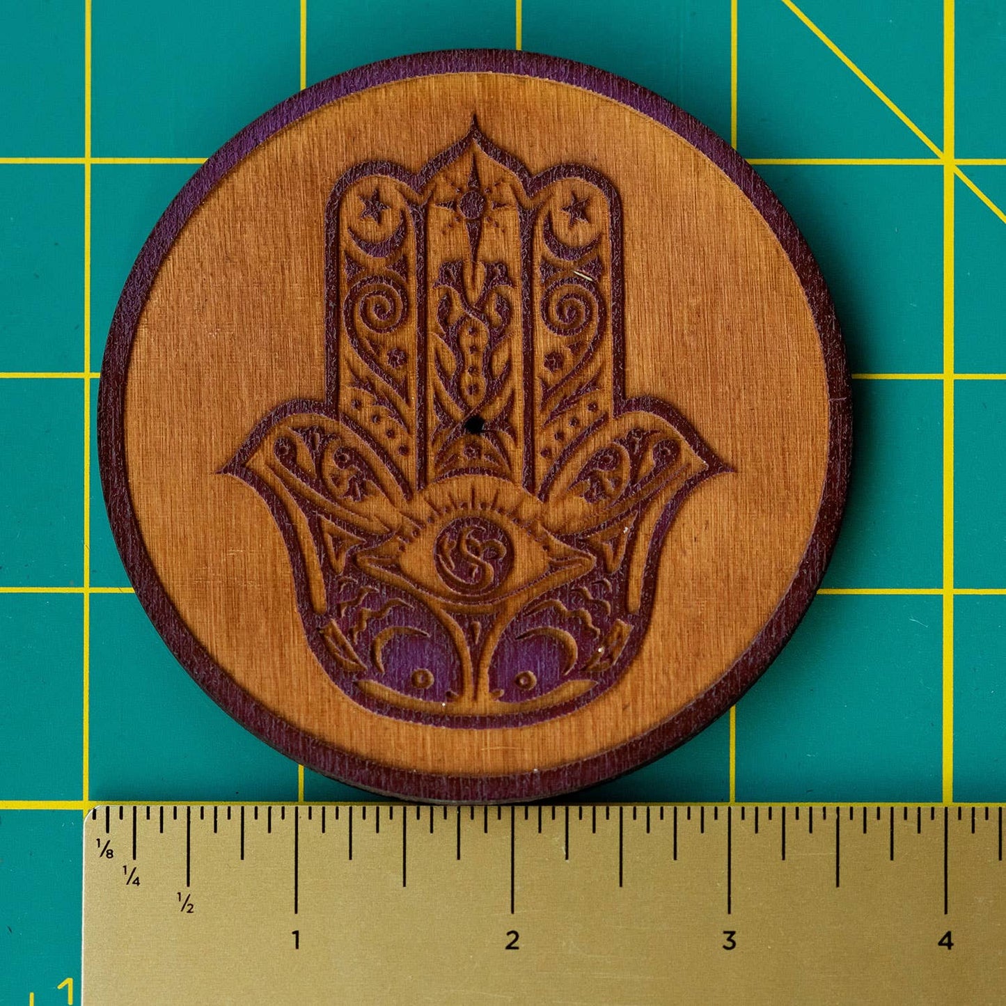 Mystical Hamsa Stick Incense Burner For Protection