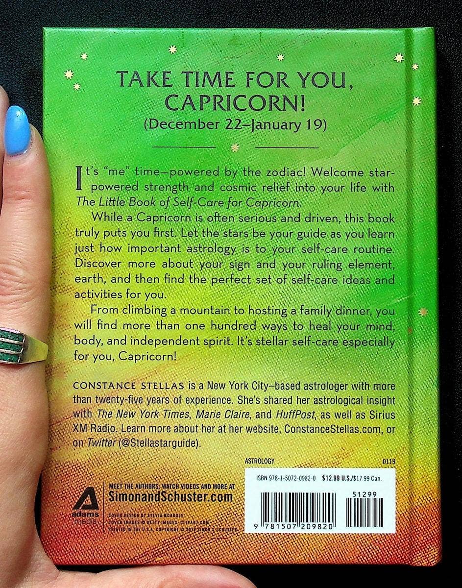 Capricorn Self-Care Book: Zodiac Tips for Mind, Body, and Soul