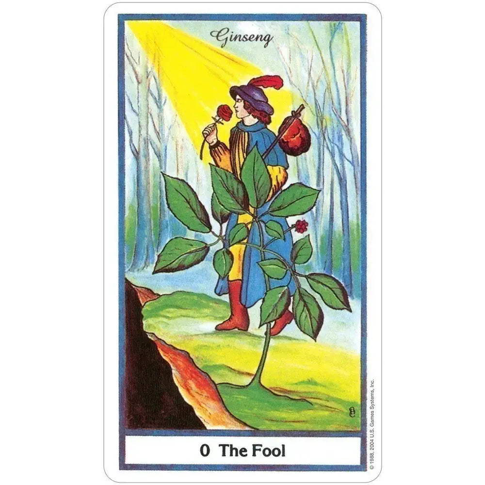 The Healing Herbal Tarot Deck for Mystical Insight