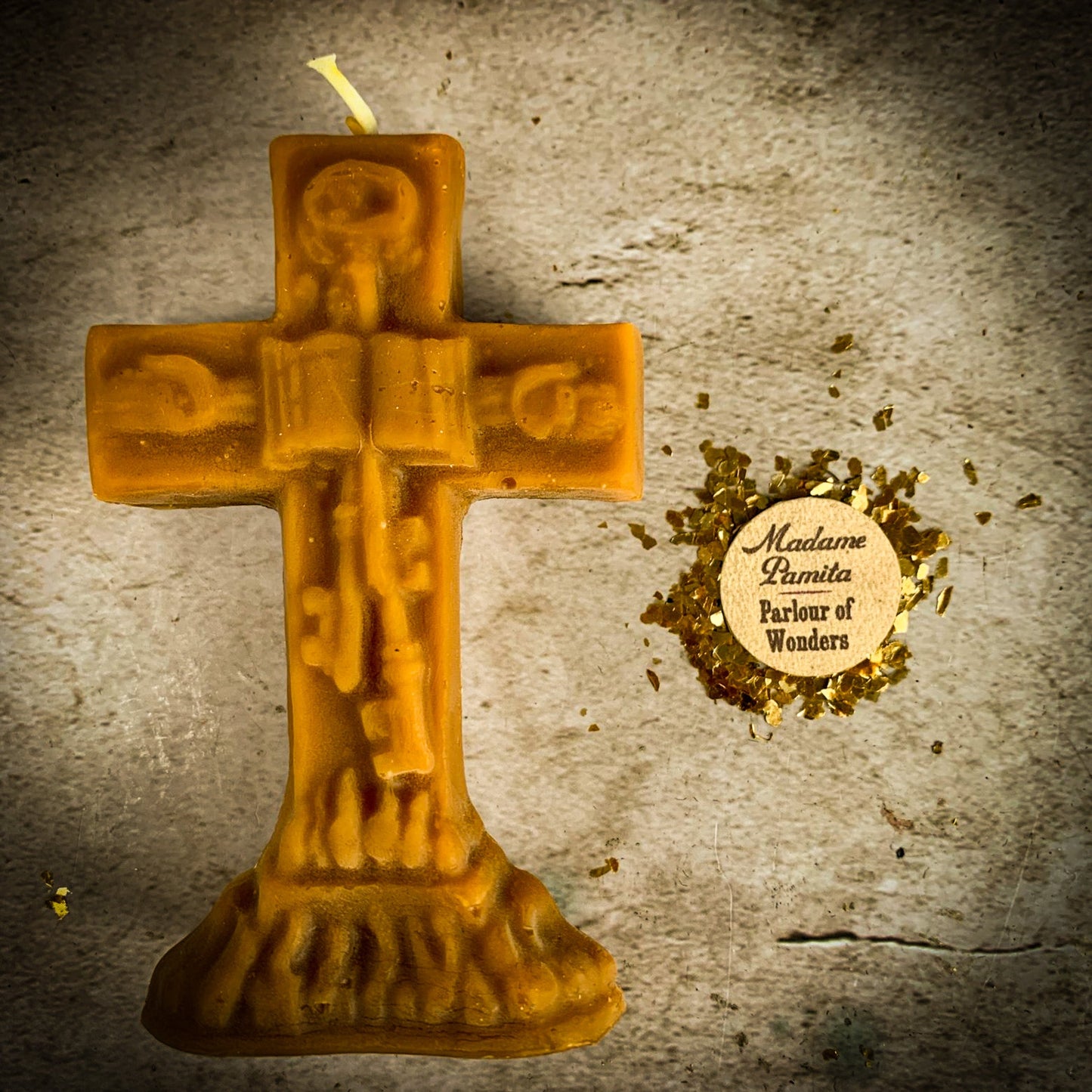 Beeswax Uncrossing Spell Candle