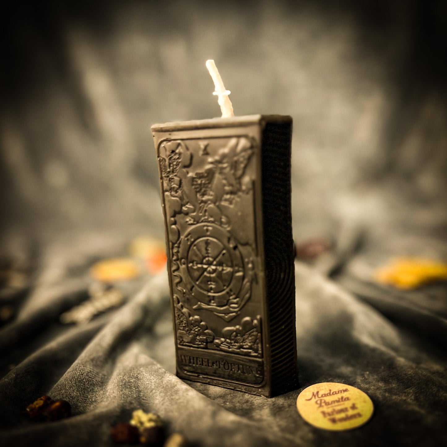 The Wheel of Fortune Candle Spell Kit - Luck & Opportunity Magic