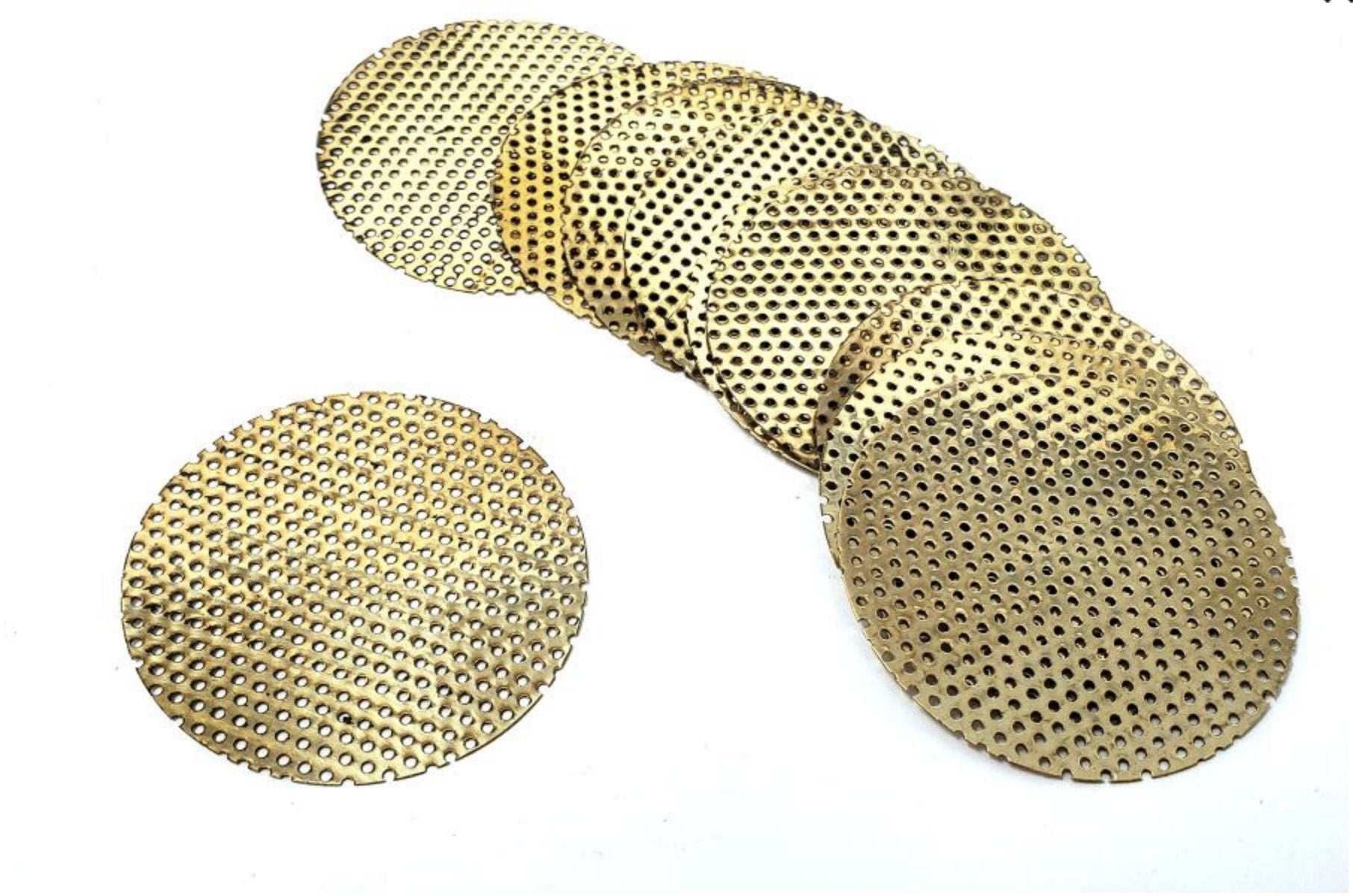 Brass Resin Burner Replacement Screen for Mystical Rituals