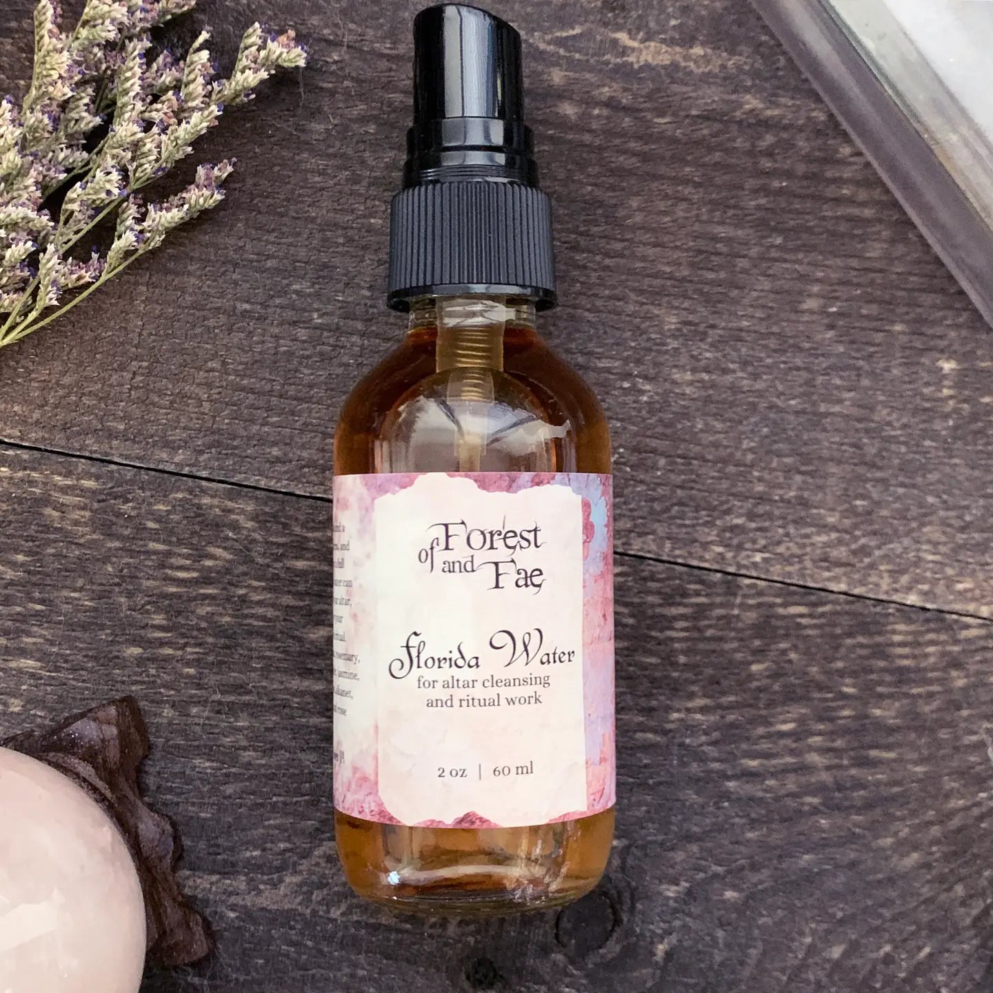 Magickal Herb Infused Florida Water For Ritual Cleansing