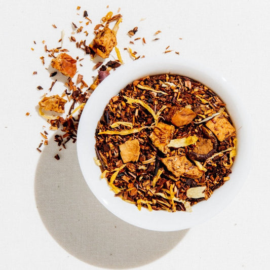 Caramelized Pear Flavored Rooibos Tea: Dessert Blend